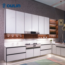 Modern minimalist style high quality home kitchen cabinet